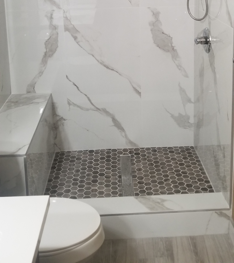 Granite & Porcelain Showers & Bath