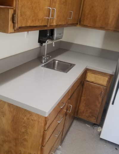 Tan Brown granite countertop