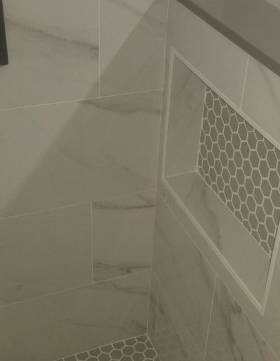 green granite countertop