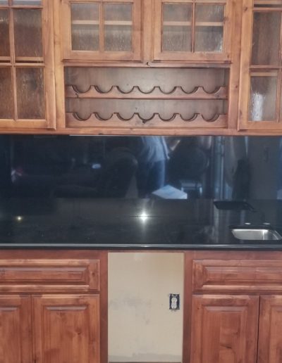 grey granite countertop