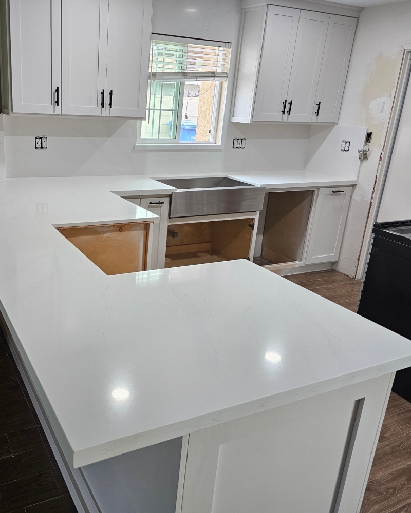 seamless granite kitchen counters