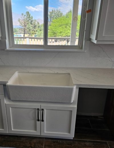 sleek granite countertop