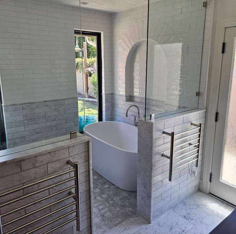 granite porcelain showers bath